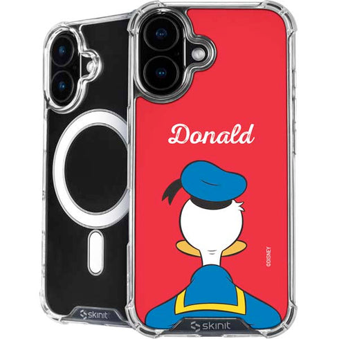 Disney Friends Donald Duck Backwards iPhone 16 MagSafe Case