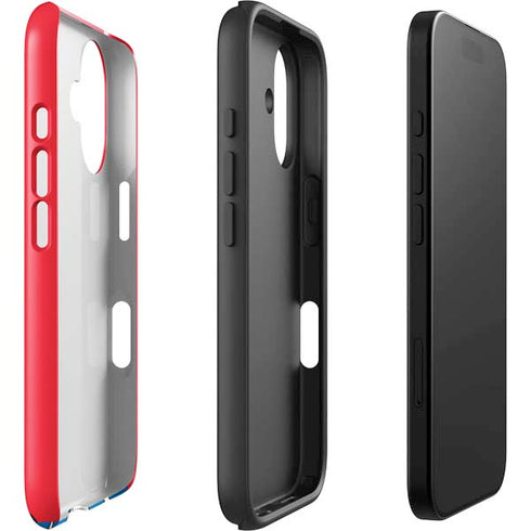 Disney Friends Donald Duck Backwards iPhone 16 Plus Impact Case