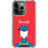 Disney Friends Donald Duck Backwards iPhone 16 Pro Clear Case