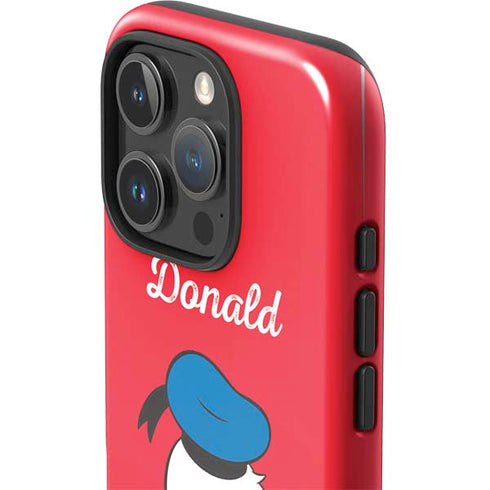 Disney Friends Donald Duck Backwards iPhone 16 Pro Impact Case