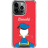 Disney Friends Donald Duck Backwards iPhone 16 Pro Max Clear Case