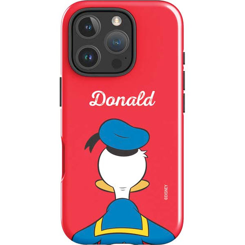 Disney Friends Donald Duck Backwards iPhone 16 Pro Max Impact Case
