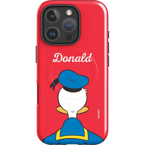 Disney Friends Donald Duck Backwards iPhone 16 Pro Max Magsafe Impact Case
