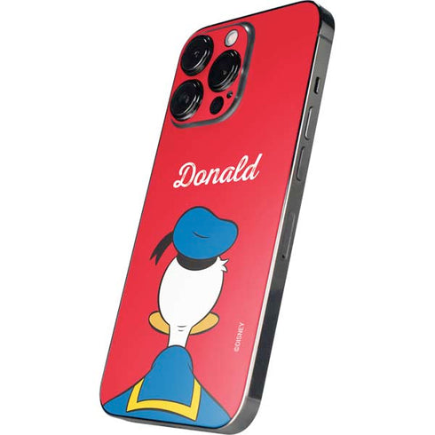 Disney Friends Donald Duck Backwards iPhone 16 Pro Max Skin
