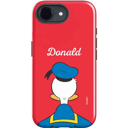 Disney Friends Donald Duck Backwards iPhone 16e Impact Case