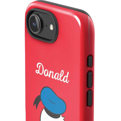 Disney Friends Donald Duck Backwards iPhone 16e Impact Case