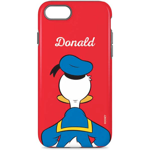 Disney Friends Donald Duck Backwards iPhone Cases
