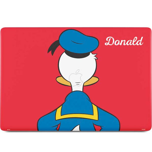 Disney Friends Donald Duck Backwards MacBook Skins