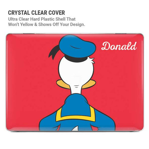 Disney Friends Donald Duck Backwards MacBook Cases