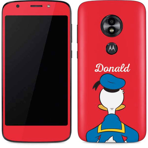 Disney Friends Donald Duck Backwards Moto E5 Play Skin
