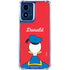 Disney Friends Donald Duck Backwards Moto G 5G (2024) Clear Case