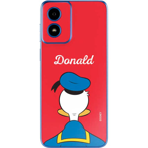 Disney Friends Donald Duck Backwards Moto G Play 4G (2024) Skin