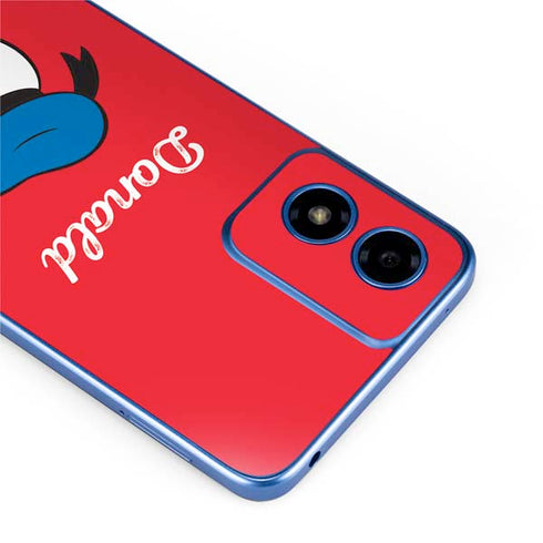 Disney Friends Donald Duck Backwards Moto G Play 4G (2024) Skin