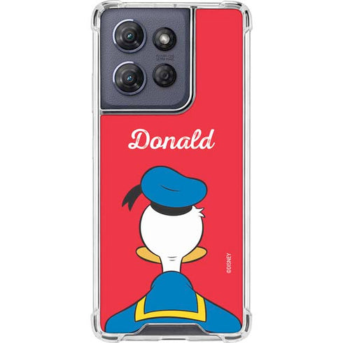 Disney Friends Donald Duck Backwards Moto G Play 5G (2025) Clear Case