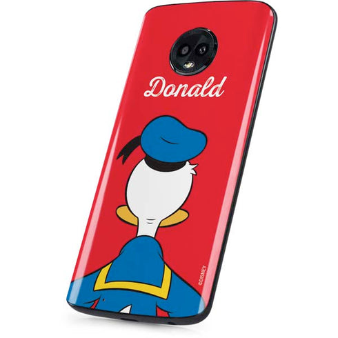 Disney Friends Donald Duck Backwards Moto G6 Skin