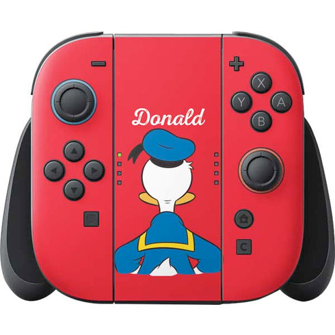 Disney Friends Donald Duck Backwards Nintendo Skins