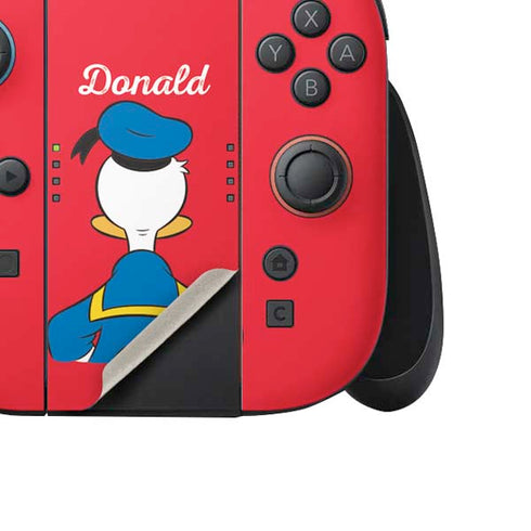 Disney Friends Donald Duck Backwards Nintendo Switch 2 (2025) Joy-Con Controller Skin