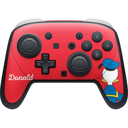 Disney Friends Donald Duck Backwards Nintendo Switch 2 (2025) Pro Controller Skin