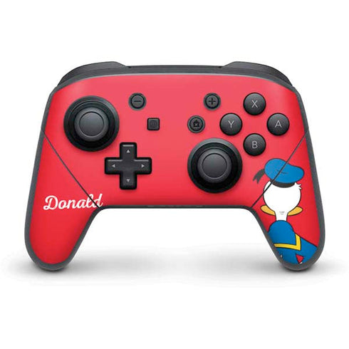 Disney Friends Donald Duck Backwards Nintendo Skins