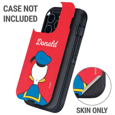 Disney Friends Donald Duck Backwards Otterbox Defender iPhone Skin