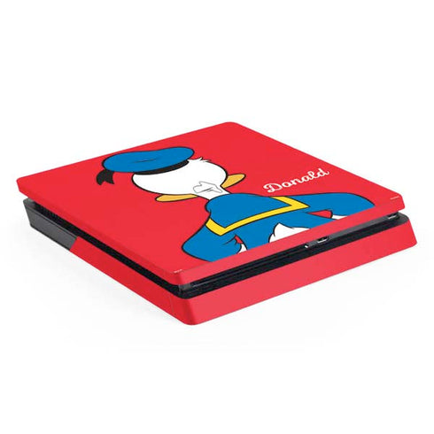 Disney Friends Donald Duck Backwards PlayStation PS4 Skins