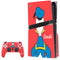 Disney Friends Donald Duck Backwards PS5 Pro Disk Bundle Skin