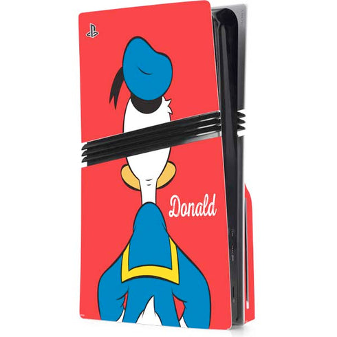 Disney Friends Donald Duck Backwards PlayStation PS5 Skins
