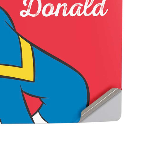 Disney Friends Donald Duck Backwards PS5 Pro Disk Console Skin