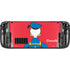 Disney Friends Donald Duck Backwards Steam Deck Handheld Gaming Computer Skin
