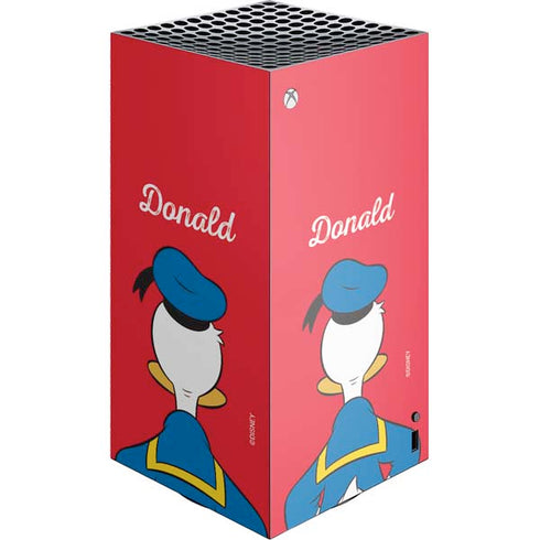 Disney Friends Donald Duck Backwards XBox Series X Digital Edition Console Skin