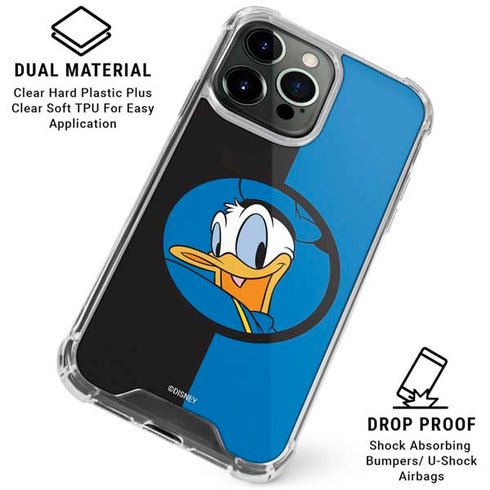 Disney Friends Donald Duck iPhone 16 Pro Max Clear Case