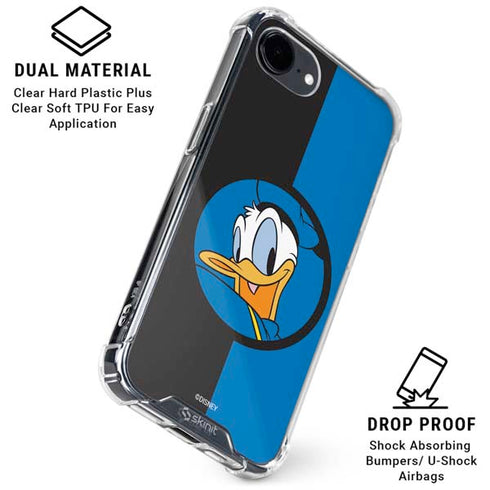 Disney Friends Donald Duck iPhone 16e Clear Case