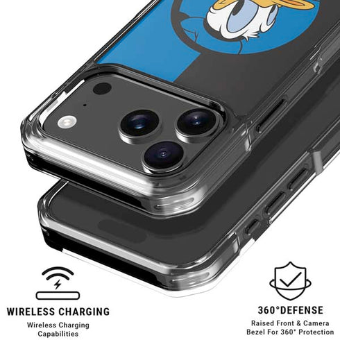 Disney Friends Donald Duck iPhone 18 Pro Clear Case