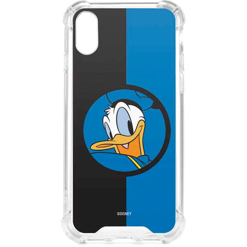 Disney Friends Donald Duck iPhone XS Clear Case