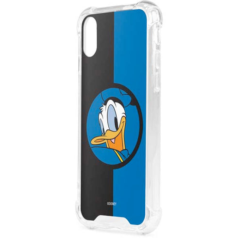 Disney Friends Donald Duck iPhone XS Clear Case