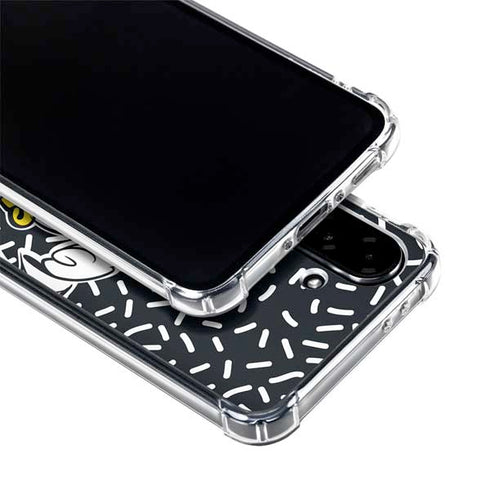 Disney Friends Donald Duck Thinking Galaxy A36 5G Clear Case
