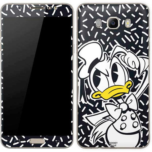 Disney Friends Donald Duck Thinking Galaxy J7 Skin