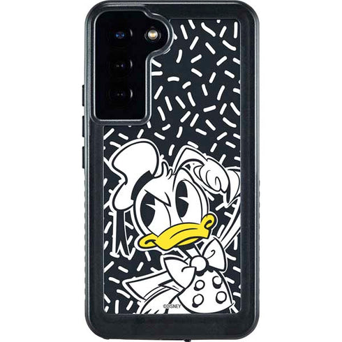 Disney Friends Donald Duck Thinking Galaxy S24 Plus Waterproof Case