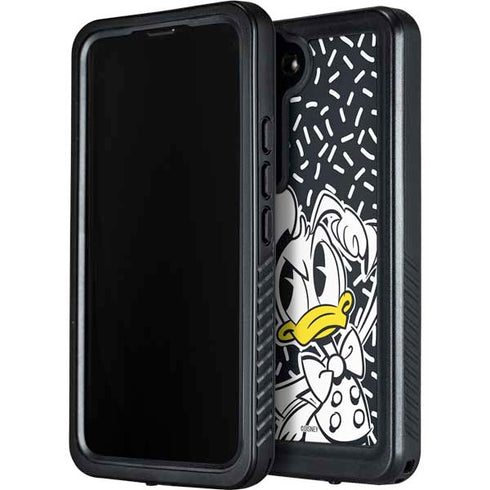 Disney Friends Donald Duck Thinking Galaxy S24 Plus Waterproof Case
