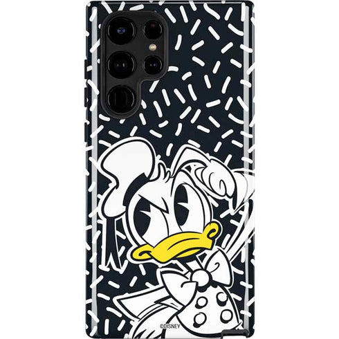 Disney Friends Donald Duck Thinking Galaxy S25 Ultra Impact Case