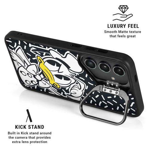 Disney Friends Donald Duck Thinking Galaxy S26 Kickstand Case