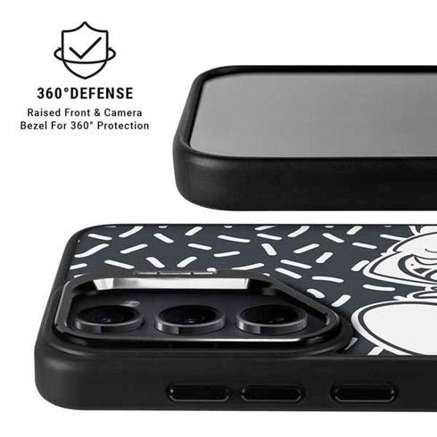 Disney Friends Donald Duck Thinking Galaxy S26 Plus Kickstand Case