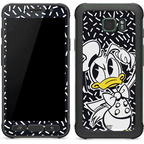 Disney Friends Donald Duck Thinking Galaxy S7 Active Skin