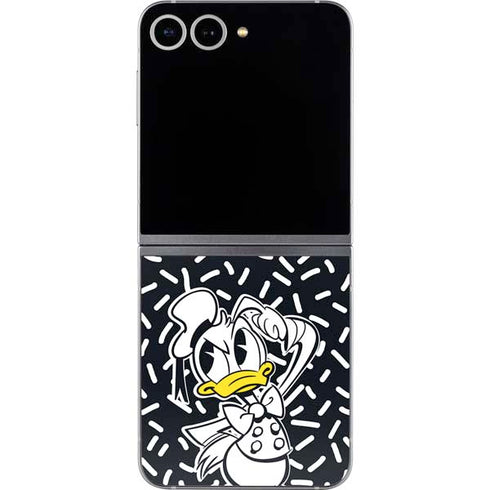 Disney Friends Donald Duck Thinking Galaxy Z Flip6 Skin