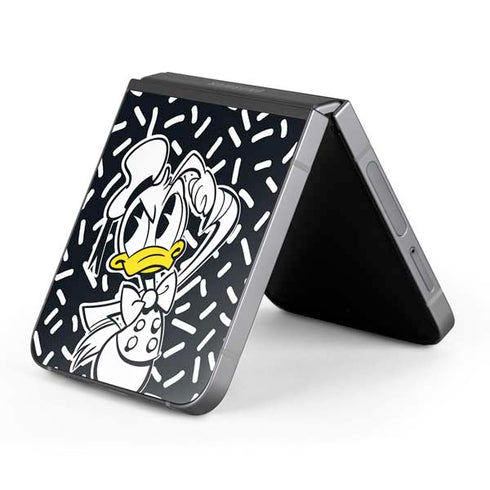 Disney Friends Donald Duck Thinking Galaxy Z Flip6 Skin