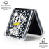 Disney Friends Donald Duck Thinking Galaxy Z Flip6 Clear Case