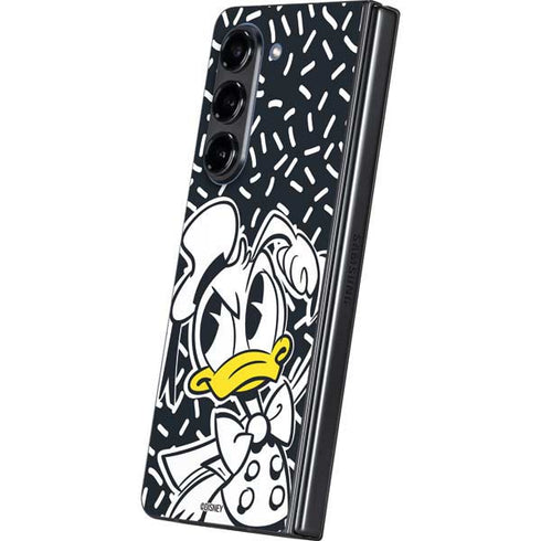Disney Friends Donald Duck Thinking Galaxy Z Fold5 5G Skin