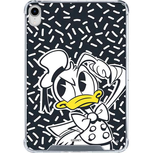 Disney Friends Donald Duck Thinking iPad 11th Gen (2025) Clear Case