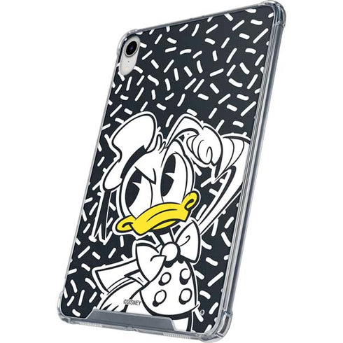 Disney Friends Donald Duck Thinking iPad 11th Gen (2025) Clear Case