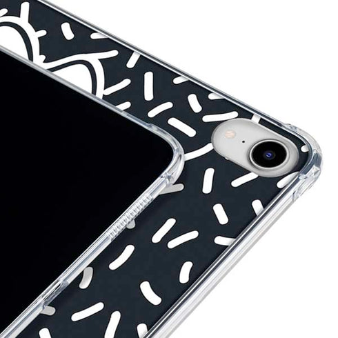 Disney Friends Donald Duck Thinking iPad 11th Gen (2025) Clear Case